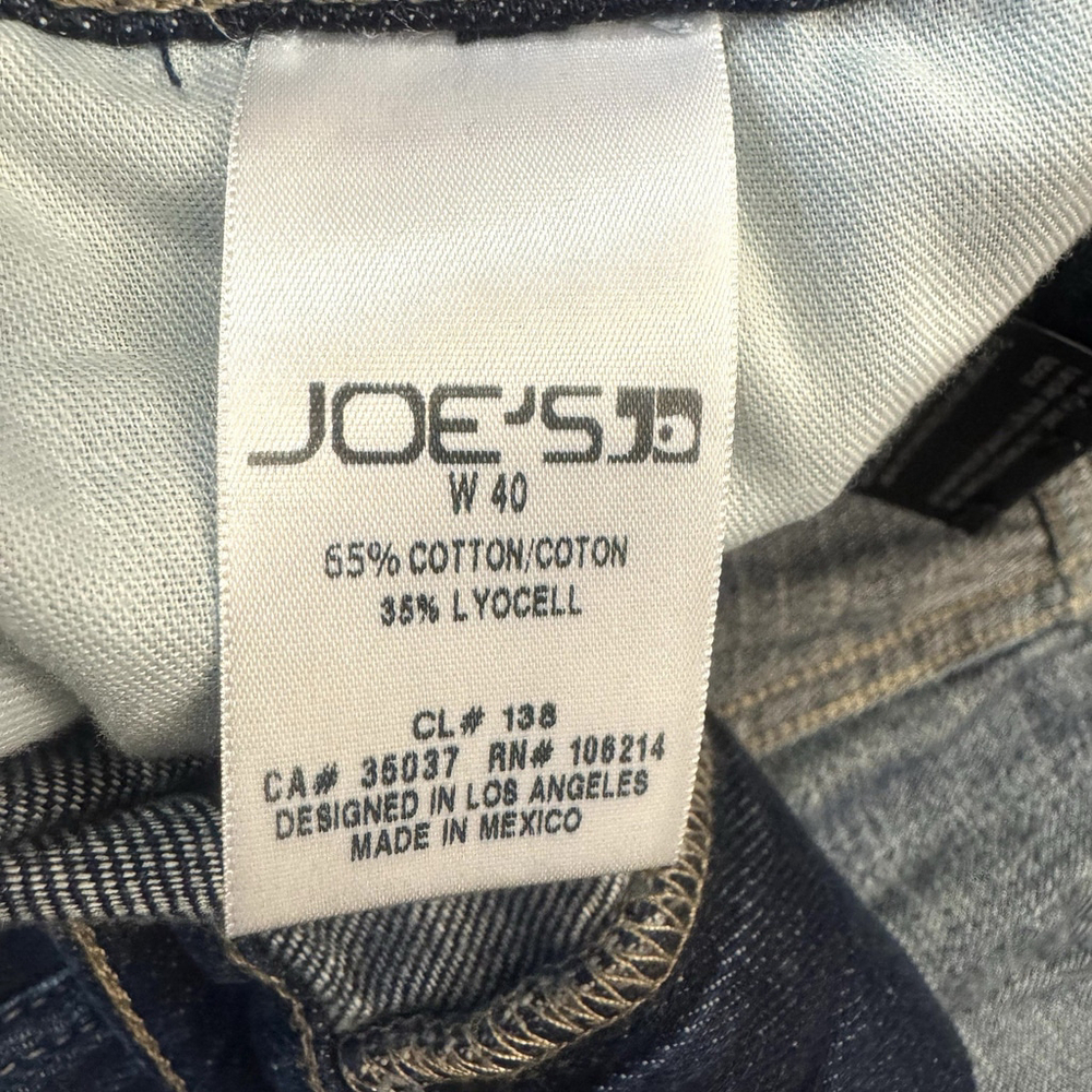NWT Joe's Jeans The Classic Straight Leg Size:40 x 34 Men Soft Denim - Picture 7 of 14